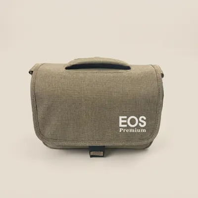 SMJ EOS 리치 카메라 가방, 소형, 브라운, 1개