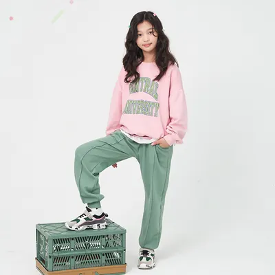 체리블랑 센트럴 상하세트 키즈 주니어, 카키, 170