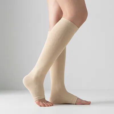 라나핏 의료기기 압박밴드 종아리발등형 압박스타킹, 베이지, S
