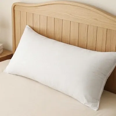 네모라인 국내생산 지퍼형 등받이 침대 헤드 등 쿠션 솜, 화이트, 50x110cm