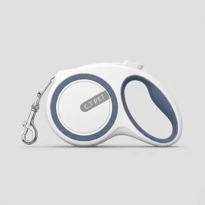 C.T PET 애완견 자동 리드줄 목줄, 핑크, 3m, 1개