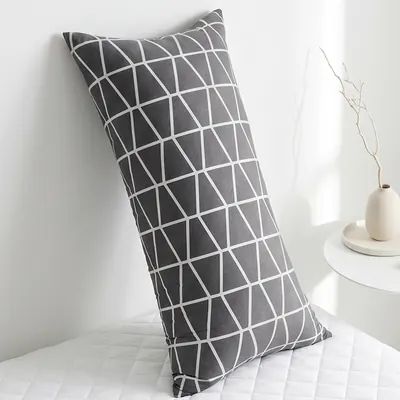 네모라인 국내제조 모던 등받이 침대 헤드 등 쿠션 커버, 모던 그레이, 60x110cm