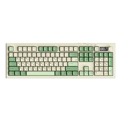 AULA S102PRO 유무선 저소음 키보드, 국내정품, 그린, 1개