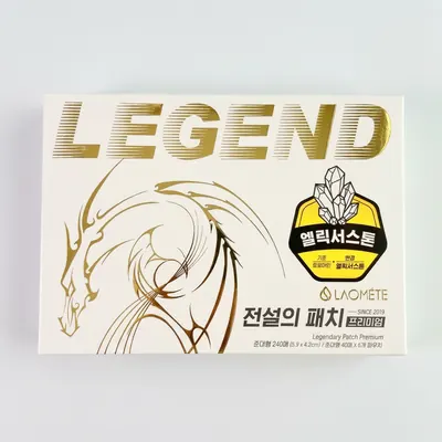 라오메뜨 전설의 패치 프리미엄, 준대형, 40매, 1개