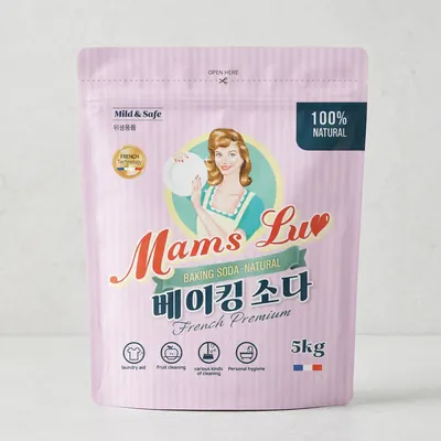 맘스럽 베이킹소다, 파우치, 5kg, 1개