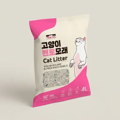 파미데이즈 벤토나이트 고양이모래, 고양이, 무향, 11.6kg, 1개