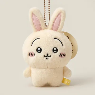 복실 우사기 인형 키링, 옐로우, 1개