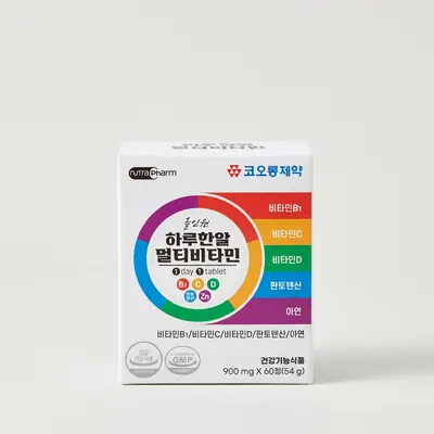 코오롱제약 올인원 하루한알 멀티비타민, 900mg, 60정, 3박스