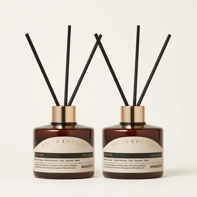 멈칫 바이오톡스 디퓨저, 마린프레쉬코튼, 200ml, 2개
