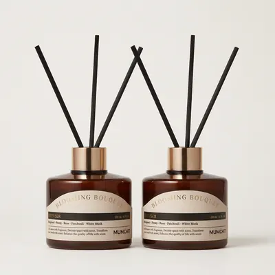 멈칫 바이오톡스 디퓨저 블루밍 부케, 200ml, 2개입