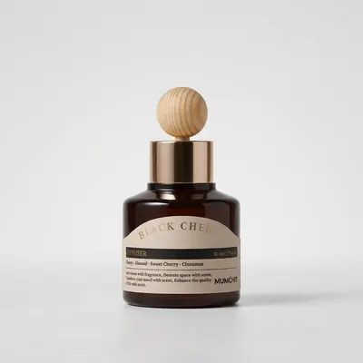 멈칫 바이오톡스 차량용 디퓨저, 블랙체리, 80ml, 2개