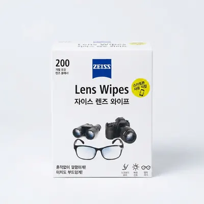 자이스 렌즈 와이프 안경닦이, 50매, 2개