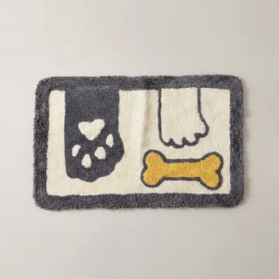 욕실 주방 다용도 귀여운 발매트, 50x80cm, 1개