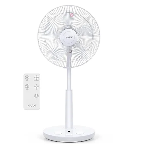 한경희생활과학 초미세풍 발터치 리모컨 선풍기
