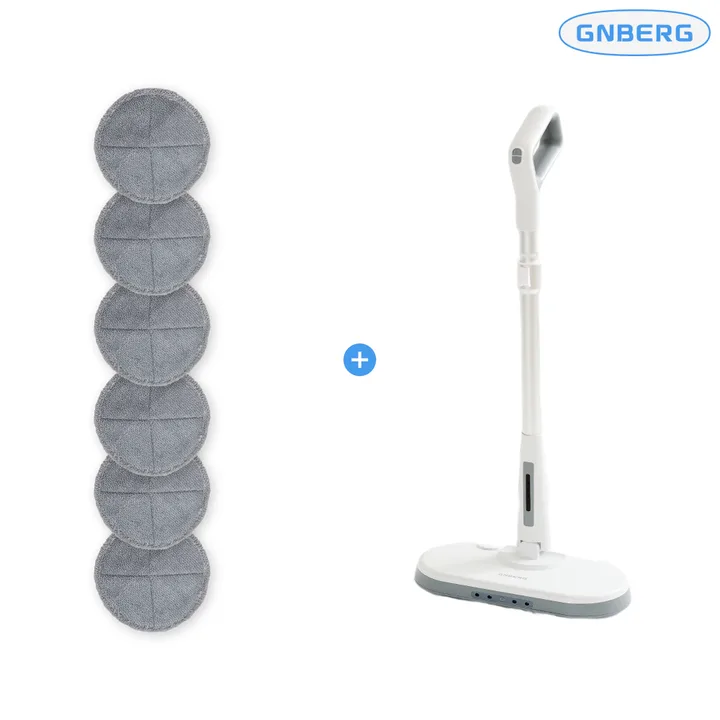 지엔베르그 차이슨 무선 물걸레청소기, 화이트, GN-2000R