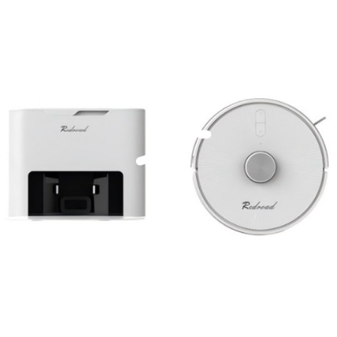 Redroad R10 2in1 물걸레 로봇청소기 4000pa 흡입력 LDS센서 먼지비움 어플연동, R10, 화이트