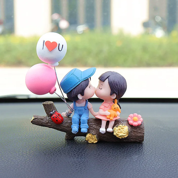자동차 꾸미기 차량용 악세사리 인형HJXQCBJ
