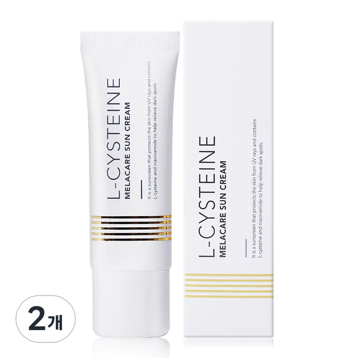 일명 기미잡는 선크림 눈시림없는 자연스러운 피부톤업 무자극 민감피부용 SPF 50+ PA++++, 50ml, 2개