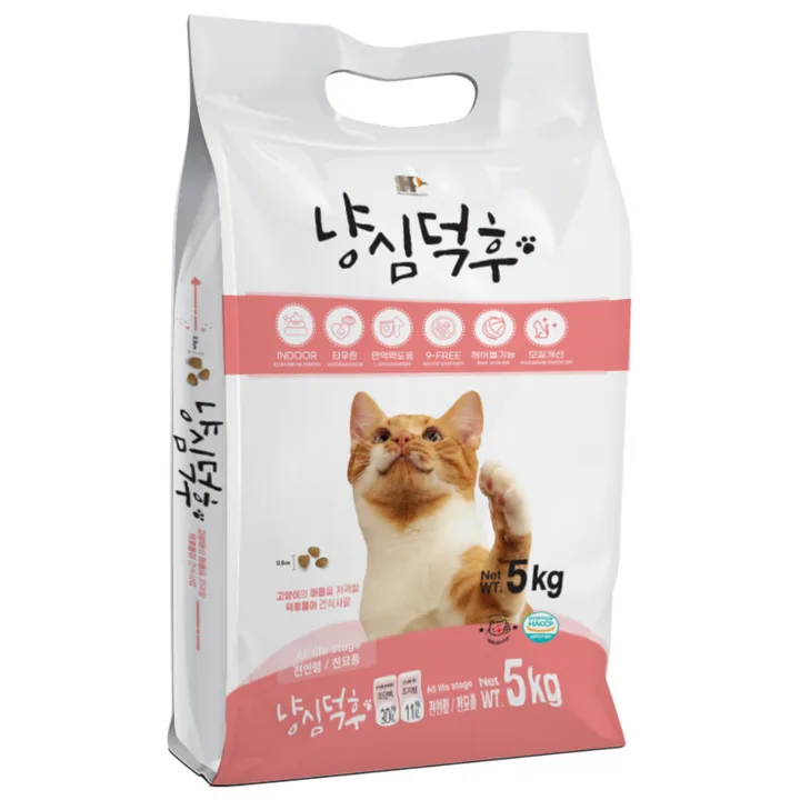 냥심덕후 고단백 고양이 사료 5kg, 5kg, 1개, 닭
