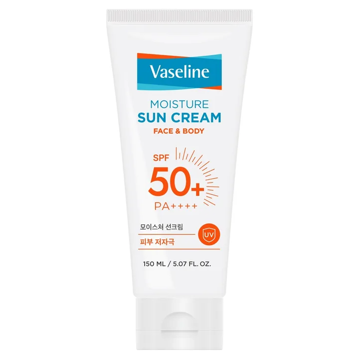 애경바세린 모이스처 선크림 SPF50+ PA++++, 1개, 150ml