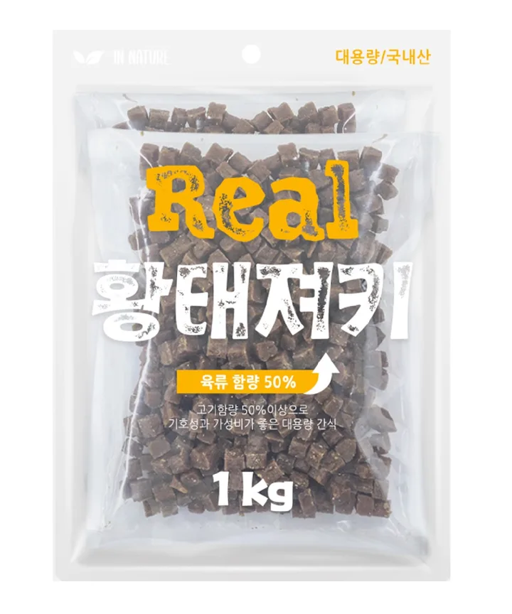 인네이처 리얼 황태 저키 1kg, 황태, 1kg, 1개