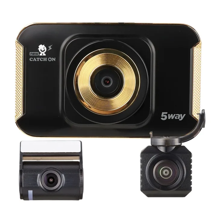 무료장착 뉴캐치온 5way 블랙박스 3채널 무료장착+동글이+128GB