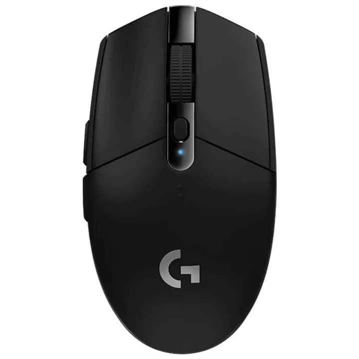로지텍 무선마우스 G304, 블랙, G304