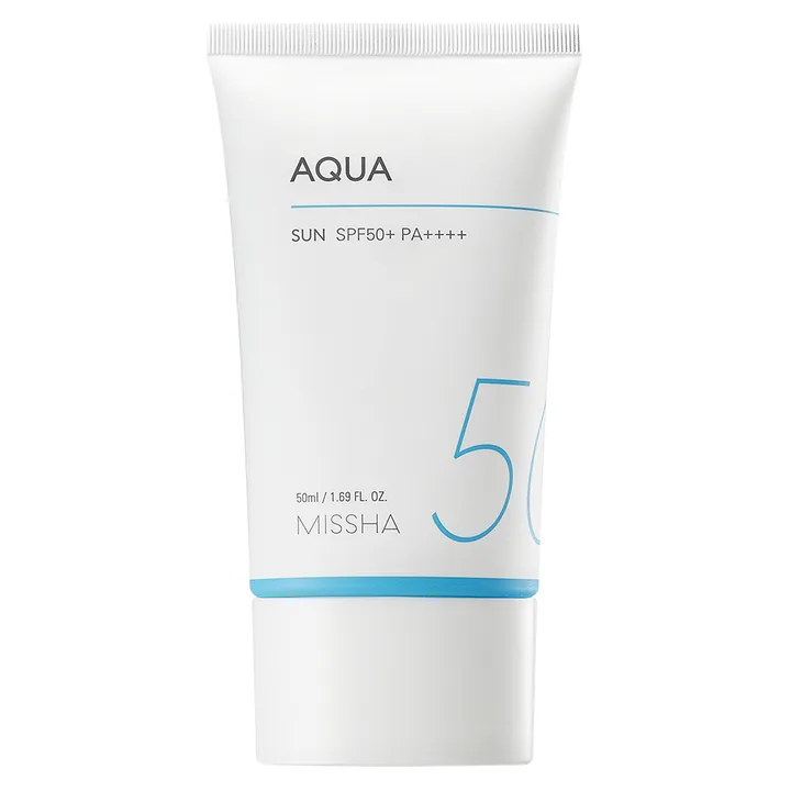 미샤 올 어라운드 세이프 블록 아쿠아 선크림 SPF50+ PA++++
