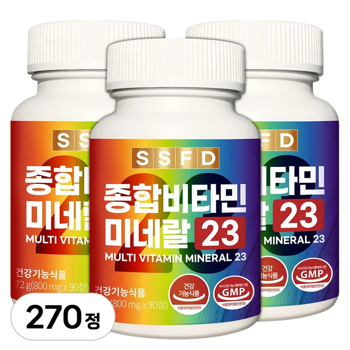 순수식품 종합 멀티 비타민 미네랄