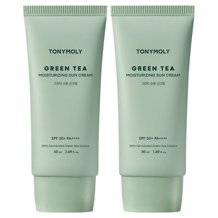 토니모리 그린티 수분 선크림 SPF50+ PA++++