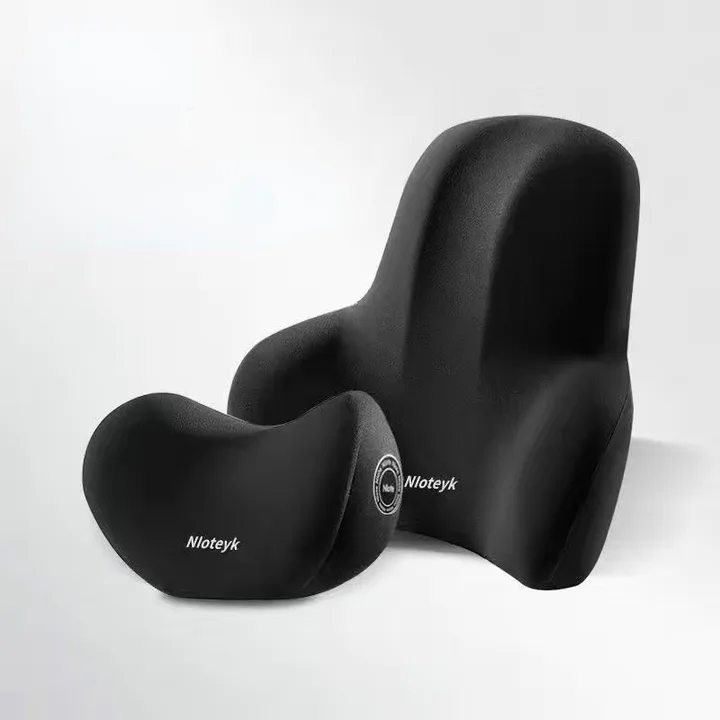 자동차 목베개 등받이 허리 쿠션 시트 세트