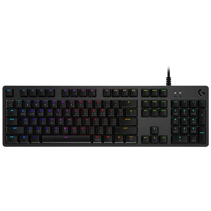 로지텍코리아 G512 CARBON 기계식 게이밍 키보드, CARBON, G512 GX, 적축